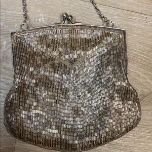 Vintage Elegant Beaded Evening Bag
